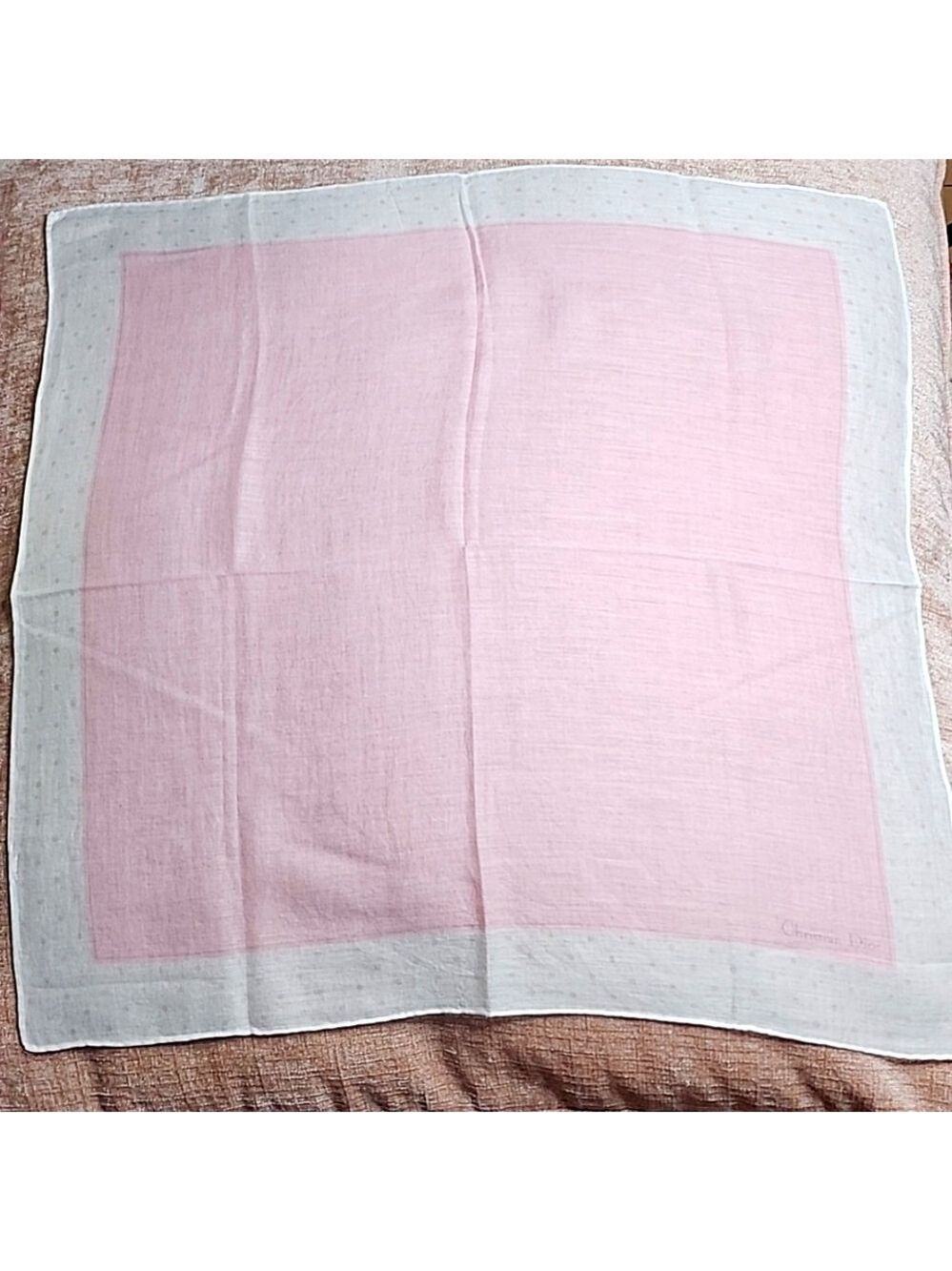 Christian Dior 💯 Authentic Handkerchief Cotton